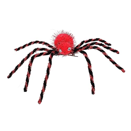 Veemoon Halloween Spider Haarschmuck Clip Spinne Design Für Kostüm Und Festlichkeiten Geeignet Für Halloween-partys Und Cosplay Leicht Und Haarschonend von Veemoon