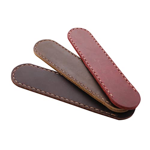 Veemoon Leder Pen Case Handgemachte Stiftetui Für Füllfederhalter Schutz Hülle Für Multi-pens Für Büro Schule Zu Besonderen Anlässen von Veemoon