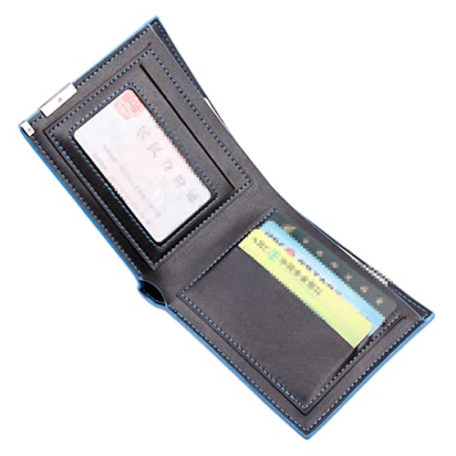 Veemoon Schwarze Pu-Leder Geldbörse Für Herren Multifunktionales Kartenetui Mit Münzfach Stilvolle Und Langlebige Geldaufbewahrung Für Reisen Und Alltag von Veemoon