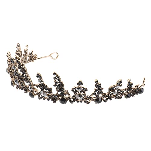 Veemoon Hochwertige Braut Tiara Krone aus Robustem Legierungs Material Haarschmuck Accessoire für Hochzeit Brautjungfer und Festliche Anlässe Stilvolles Headpiece mit Funkelnden von Veemoon