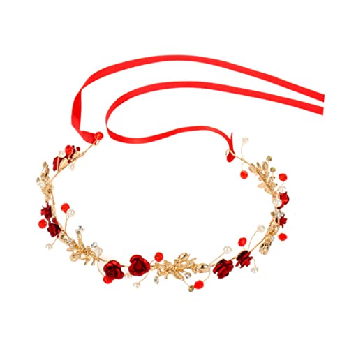 Veemoon Hochwertiges Damen Braut Haarband mit Perlen und Blumen Eleganter Haarschmuck für Hochzeiten Partys und Festliche Anlässe Langlebiges Stirnband aus Legierung und Leicht und Veemoon Hochwertiges Damen Braut Haarband mit Perlen und Blumen Eleganter Haarschmuck für Hochzeiten Partys und Festliche Anlässe Langlebiges Stirnband aus Legierung und Leicht und von Veemoon