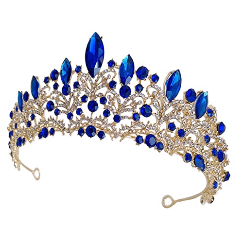 Veemoon Hochzeit Tiara Haarschmuck mit Funkelnden für Braut und Geburtstagsfeiern Krone für Besondere Anlässe Leicht Verleiht Jedem Look von Veemoon