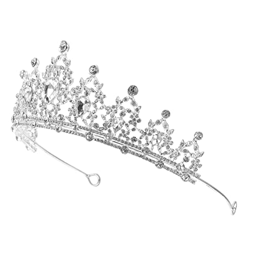 Veemoon Hochzeit Tiara für Elegantes Haarzubehör mit Feiner Verarbeitung für Hochzeiten Geburtstagsfeiern Festliche Anlässe von Veemoon