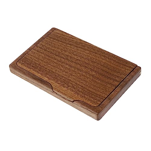 Veemoon Holz Visitenkartenhalter aus Walnussholz Kartenetui für Kreditkarten Id und Mitgliedskarten Stilvolles Design für Büro und Unterwegs Veemoon Holz Visitenkartenhalter aus Walnussholz Kartenetui für Kreditkarten Id und Mitgliedskarten Stilvolles Design für Büro und Unterwegs von Veemoon