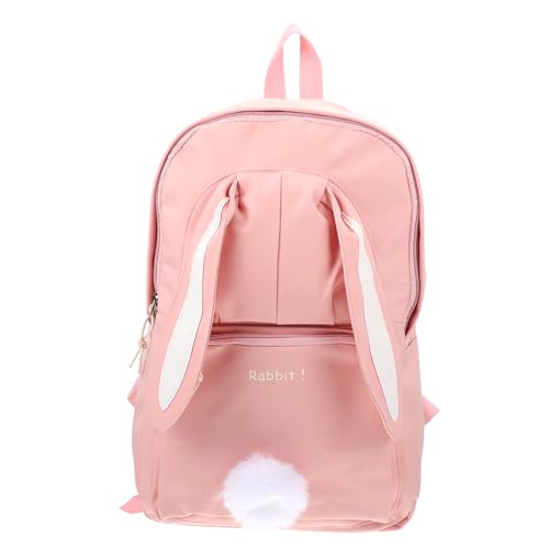Veemoon Kaninchen Babyrucksack Hasenrucksack Mädchen Schultasche Rucksack Tagesrucksack Mit Hasenohren Sackpack Für Freizeit Und Sport von Veemoon