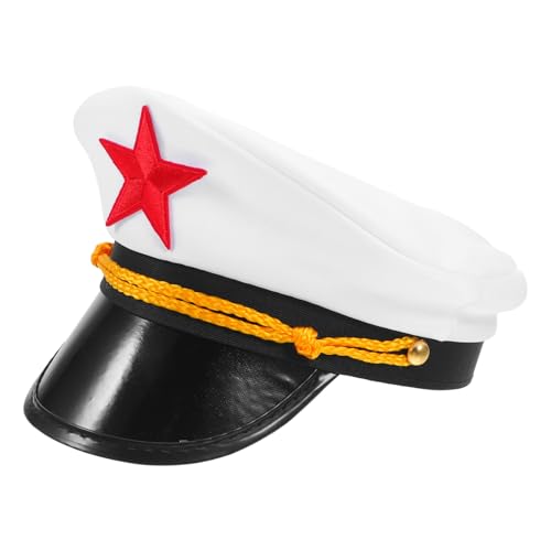 Veemoon Kapitänsmütze Für Erwachsene Leichte Und Bequeme Matrosenmütze Für Cosplay Strandhochzeiten Und Halloween Verstellbar Und Transportabel von Veemoon