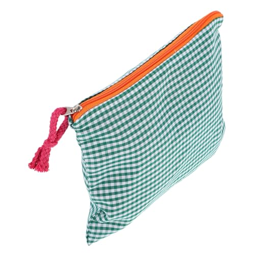 Veemoon Kleine Kosmetiktasche Aus Baumwoll-leinen Mit Retro-Farben Tragbare Schminktasche Für Damen Vielseitig Einsetzbar Als Aufbewahrung Für Make-up Und Schreibwaren Für Reisen von Veemoon