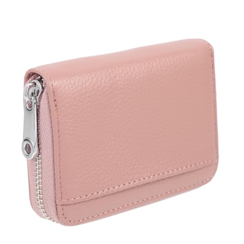Veemoon Kartenbehälter Kreditkartenhalter Visitenkarten-Aufbewahrungstasche Multi-Card-etui Modische Lederbrieftasche Leicht Zu Reinigen von Veemoon