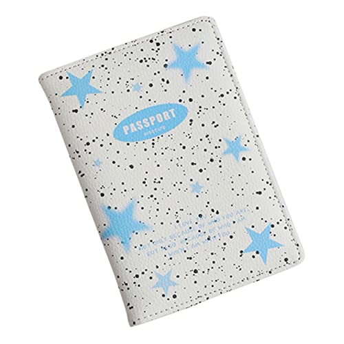 Veemoon Reisepasstasche Aus Pu-Material Kartenetui Mit Mehreren Fächern Leicht Und Verschleißfest Für Reisen Ausweise Und Kreditkarten von Veemoon