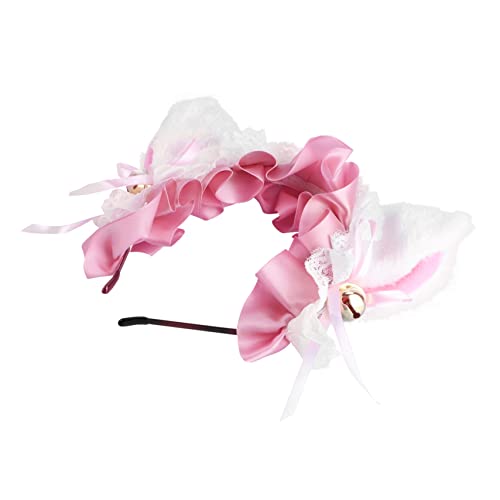 Veemoon Tierohr-haarband Aus Plüsch Cosplay-stirnband Für Party Kostüm-requisite Als Party-zubehör Kopfstück Mit Katze-ohren Für Dekoration von Veemoon