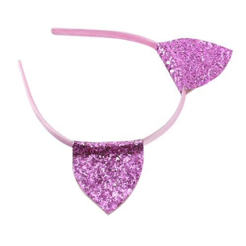 Veemoon Katzenohren Haarreif Verstellbar Tierisches Geburtstags Party Haarband Komfortabel Für Fotoshootings Karneval Cosplay von Veemoon