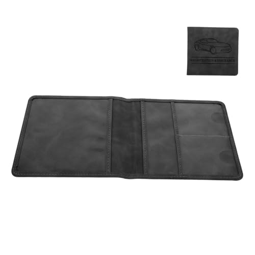 Veemoon Drive License Organizer Für Kompakte Kreditkartenhülle Mit Mehreren Fächern Für Auto-dokumente Und Versicherungen Hautfreundliches Design von Veemoon