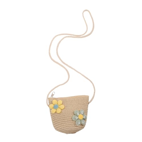 Veemoon Bucket-umhängetasche Aus Stroh Für Junge Mädchen Reisehandtasche Für Mädchen Umhängetasche Für Kleinkinder Leicht Tragbar Mit Vielseitigen Tragemöglichkeiten von Veemoon