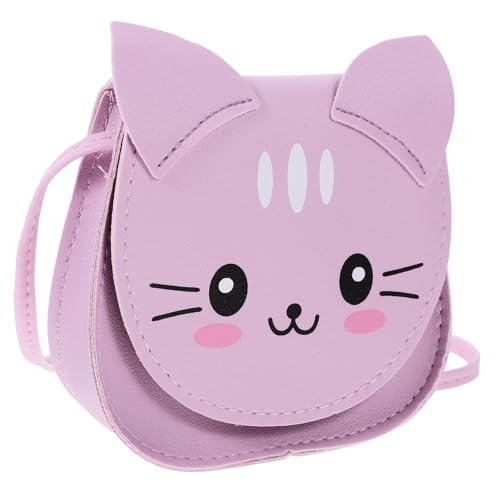 Veemoon Katzen Geldbörse Umhängetasche PU für Mädchen Süße Crossbody Tasche für Teenager Praktische Schultertasche für Alltag von Veemoon