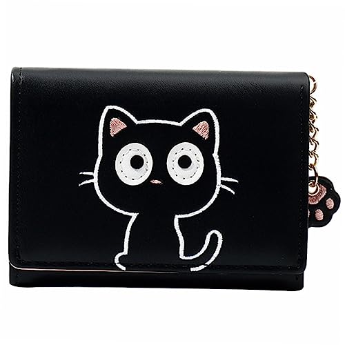 Veemoon Kleine Damen Geldbörse Aus Pu Multifunktionale Langlebige Geldtasche Mit Reißverschluss Leicht Und Praktisch Für Täglichen Gebrauch Für Karten Münzen Und Geldscheine von Veemoon