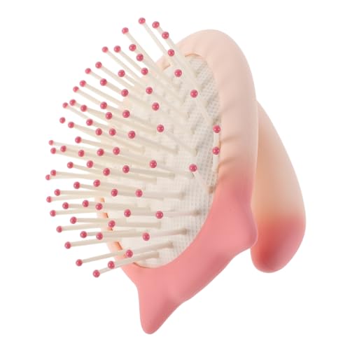 Veemoon Kleine Entwirrbürste für Reise Haarbürste mit Weichem Kissen Mini Haarbürste Zartem Pfirsichpink für Jungen und Mädchen Für Nasses und Trockenes Haar Veemoon Kleine Entwirrbürste für Reise Haarbürste mit Weichem Kissen Mini Haarbürste Zartem Pfirsichpink für Jungen und Mädchen Für Nasses und Trockenes Haar von Veemoon