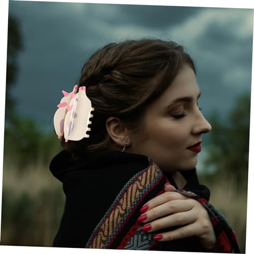 Veemoon Schweineklauenklammer Acetat Haar Clip Klaue Haarspange Für Frauen Teens Tierhaarklammern Für Verschiedene Haarfarben von Veemoon