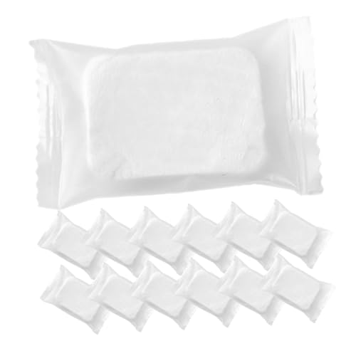 Veemoon Komprimierte Makeup Entferner Pads Verdickte Gesichtsreinigungspads mit Perlmuster und Fusselfrei Für Zuhause und Reisen von Veemoon