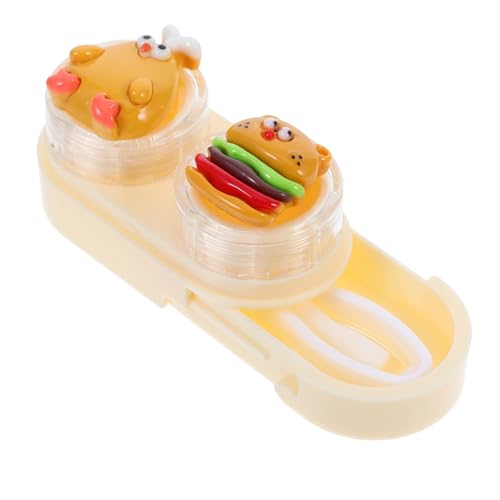 Veemoon Kontaktlinsenbehälter Mit Schubladendesign Und Pinzette Tragbare Aufbewahrungsbox Für Kontaktlinsen Für Reisen Und Täglichen Gebrauch von Veemoon