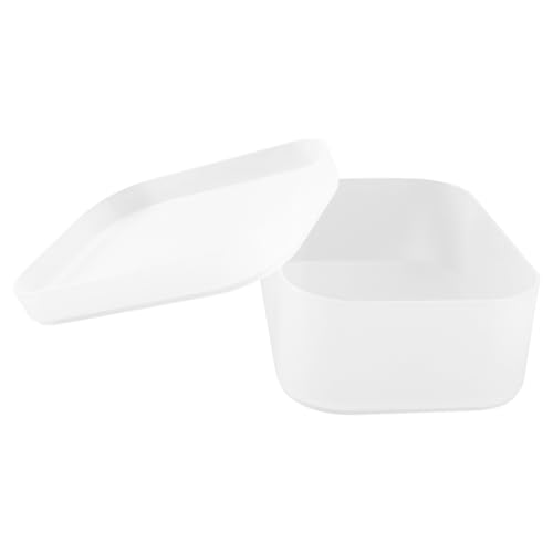 Veemoon Kosmetik Aufbewahrungsbox mit Deckel Transparent Staubgeschützt für Make up Hautpflege und Kosmetiktools Kompakte Organizer Box für Schminktisch und Desktop Ordentliche von Veemoon