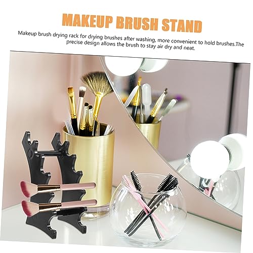 Veemoon Kosmetik Pinselhalter Organizer aus Robustem Material Makeup Pinsel Trockenständer mit Ablagefunktion Platzsparend für Verschiedene Schminkutensilien Langlebig für Frauen und von Veemoon