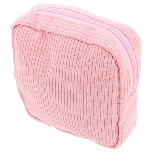 Veemoon Mini-Make-up-Tasche Organizer Für Reise Kosmetik Und Hygieneprodukte Tragbar in Handtasche Weicher Stofftextur Stilvolles Design Für Frauen von Veemoon