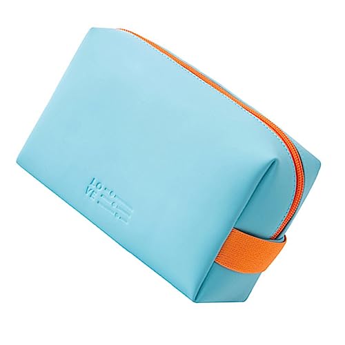 Veemoon Kosmetiktasche Mit Fächern Für Frauen Make-up-Aufbewahrungstasche Mini-Kosmetiktasche Tragbar Mit Spiegel Für Reisen Und Urlaub von Veemoon