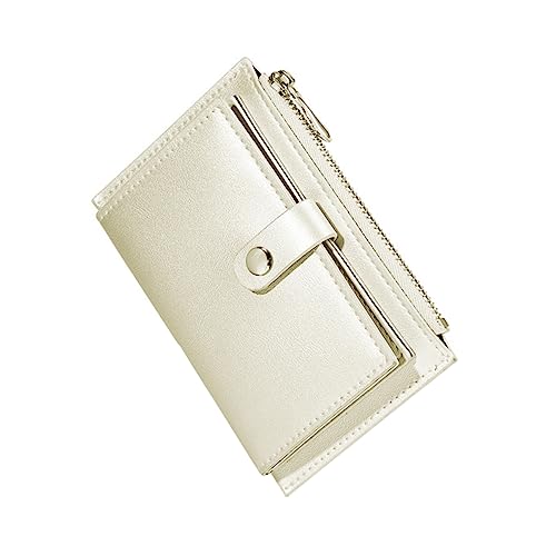 Veemoon Reißverschluss Damen Geldbörse Kartenetui Kreditkartenhalter Aus Pu Mit Reißverschluss Für Karten Tickets Und Organizer Tasche von Veemoon