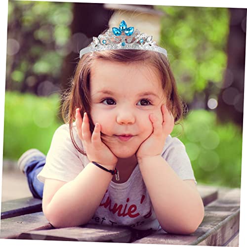 Veemoon Kristall Kopfschmuck Mädchen Krone Stirnband Party Haarschmuck Kristall Krone Kopfschmuck Ornament Geburtstag Schmuck von Veemoon