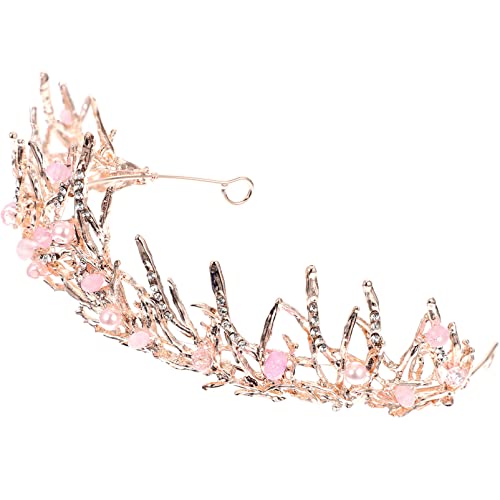 Veemoon Geburtstag Krone Mädchen Prinzessinnen Hochzeit Tiara Glitzer Braut Cosplay Kostümball Party Kopfschmuck Kopfbedeckung Festival von Veemoon