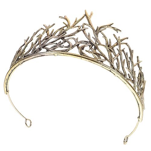 Veemoon Zweig Krone Hochzeit Stirnband Geburtstag Stirnband Einzigartige Party Kopfschmuck von Veemoon