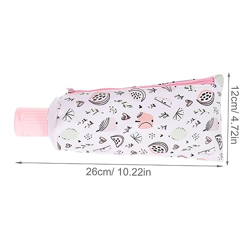 Veemoon Leder Federmäppchen im Zahnpasta Design Tragbare Stifttasche mit Großer Kapazität Langlebige Stifteaufbewahrung für Schule und Büro Federmäppchen für Teenager und Erwachsene von Veemoon