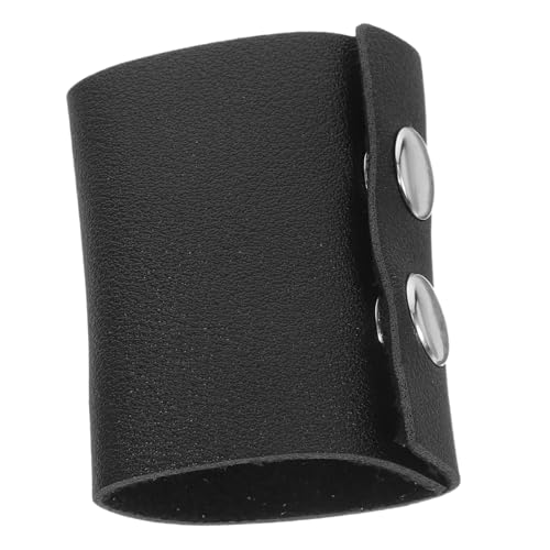 Veemoon Leder Pferdeschwanzhalter Einfach Pferdeschwanz Haargummi Band Mädchen Kopfschmuck Geeignet Für Dickes Haar Schule Party Hochzeit von Veemoon