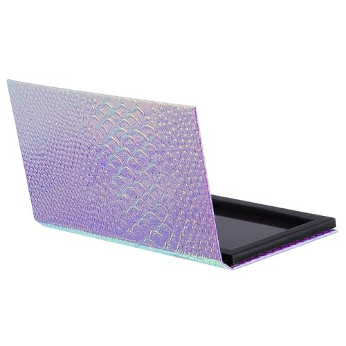 Veemoon Leere Magnetische Lidschattenbox Quadratischer Aufbewahrungsbehälter Langlebig Praktisch DIY Kosmetik Organizer für Individuelles Make up Farbwechselndes Design Stabile von Veemoon