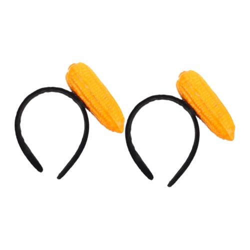 Veemoon Lustiges Plüsch Mais Haarreif Weiches Material Bequemes Kostüm Accessoire für Partys Geburtstage Hochzeiten Origineller Stirnband Kopfputz von Veemoon