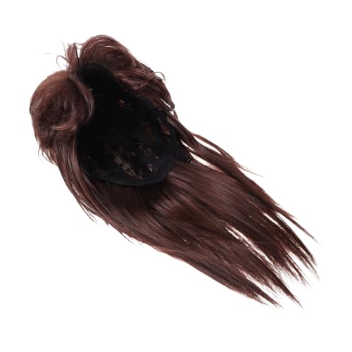 Veemoon Langes Lockiges Herrenperücke Cosplay Fake Haar Perücke Für Party Halloween Kostüm Zubehör Vintage Toupet von Veemoon