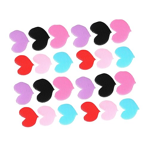 Veemoon Magische Haaraufkleber Herz Stück – Bunte - Kreative Haarschmuck-Accessoires Für Frauen Und Mädchen Ideal Für Partys Festivals Und Besondere Anlässe von Veemoon