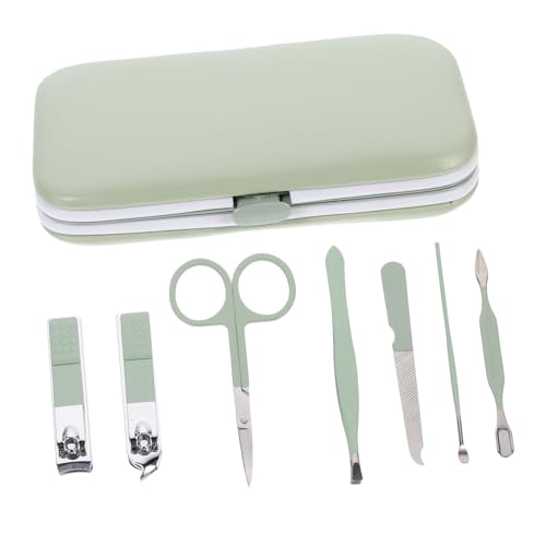 Veemoon Maniküre-set Mit Nagelknipsern Reiniger Und Ohrstöpseln Für Hausgebrauch Inklusive Fuß Und Nagelwerkzeugen Sowie Y-förmiger Abschaber-gabel Für Hornhautentfernung von Veemoon