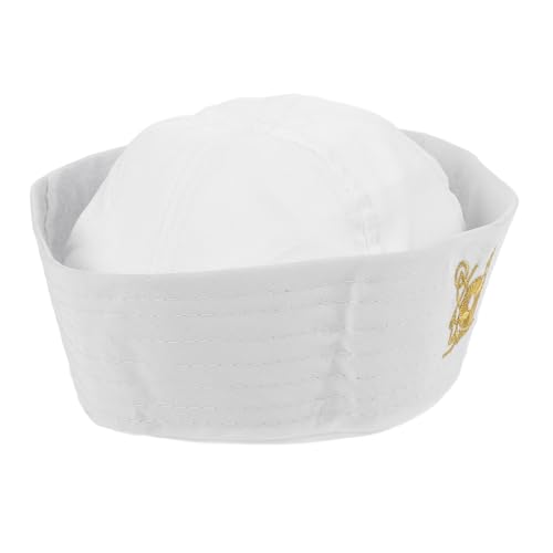 Veemoon Matrosenhut Für Boote Kostümpartyhüte Dekorativer Hut Bekleidungszubehör Partybedarf Matrosen Cosplay Hüte Für Partys Matrosen Cosplay Kostüm Kostümpartyhut von Veemoon