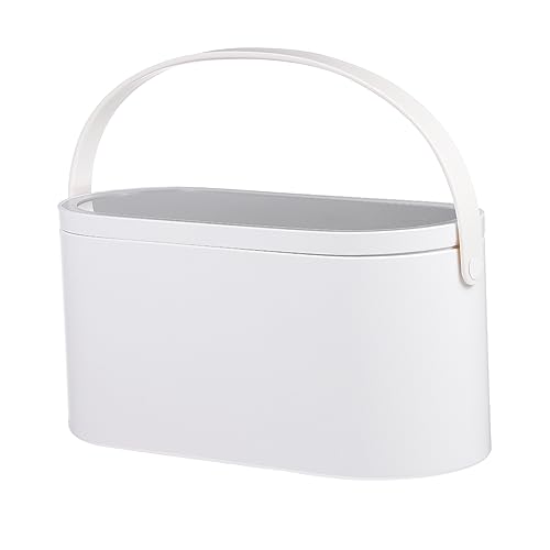 Veemoon Reise Make Up Organizer Kasten mit LED Spiegel Tragbarer Kosmetik Koffer Kosmetik Organizer für Outdoor Geschäftliche Reisen Camping von Veemoon