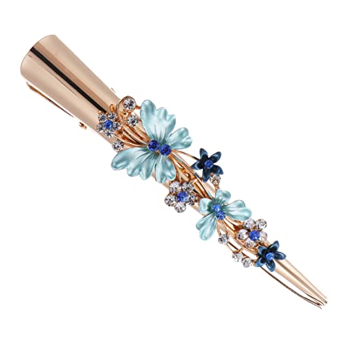 Veemoon Metall Entenschnabel Clip Weiblich Haarspange Frauen Haar Clip Blumendesign Haarspange Griffiges Material Leicht Befestigen Haar Halten Accessoire Mädchen Frauen Veemoon Metall Entenschnabel Clip Weiblich Haarspange Frauen Haar Clip Blumendesign Haarspange Griffiges Material Leicht Befestigen Haar Halten Accessoire Mädchen Frauen von Veemoon