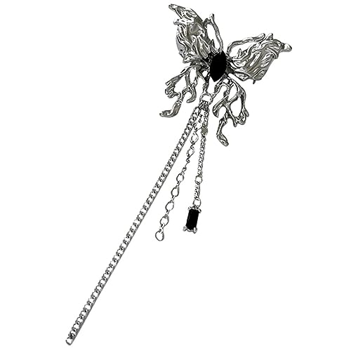 Veemoon Schmetterlingsbrosche Für Damen Metall Anstecknadel Mit Quasten Zur Dekoration Von Kleidung Schals Und Rucksäcken Robuste Und Langlebige Kleiderschmuck Pins von Veemoon