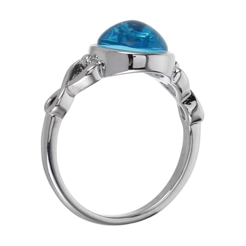 Veemoon Mondstein Ring Stilvoller Daumenring Eleganter Stapelring für Frauen Modischer Schmuck für Hochzeiten Verlobungen Besondere Anlässe Vielseitig Kombinierbar von Veemoon