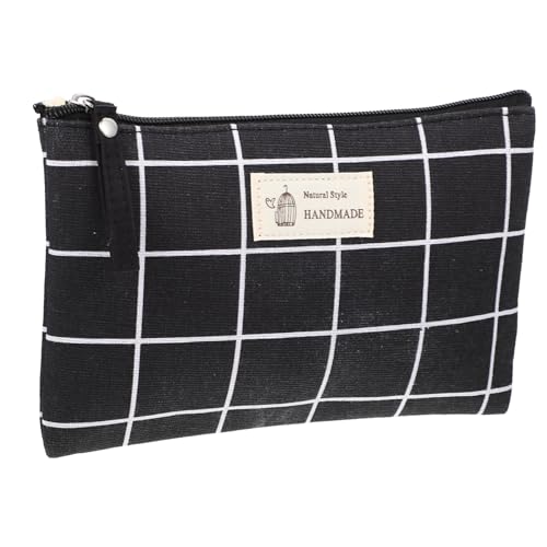 Veemoon Multifunktionale Canvas Kosmetiktasche mit Reißverschluss Großer Kapazität Stilvollem Farbverlauf Praktischer Organizer für Make up Reise und Alltag Geeignet für Damen und von Veemoon