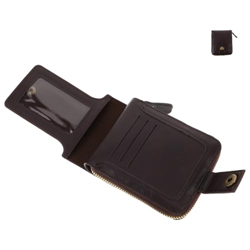 Veemoon Slim Geldbörse Für Herren Mit Reißverschluss Kompakt Kreditkartenetui Multifunktionale Brieftasche Aus Strapazierfähigem Material Für Täglichen Gebrauch von Veemoon