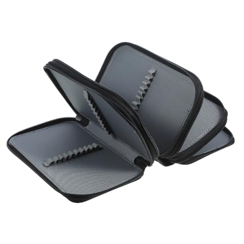 Veemoon Multilayer Oxford Federmäppchen Großer Stauraum für Buntstifte Praktische Stiftemappe mit Reißverschluss für Schule und Kunstbedarf von Veemoon