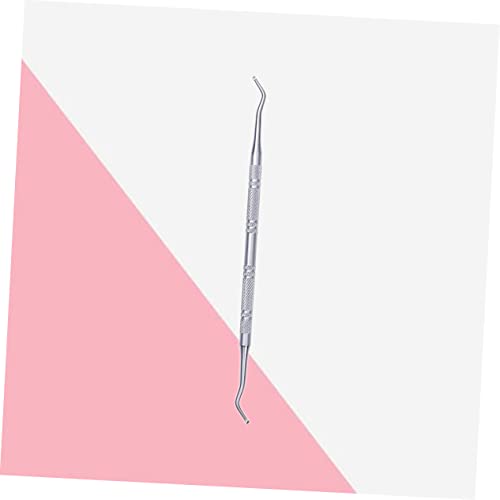 Veemoon Nagelhautschieber Nagelreiniger mit Doppelseitigem Löffel Sicherer Nagelhautentferner für Männer und Frauen Professionelles Pediküre Werkzeug Tragbar und Leicht für Nagelpflege von Veemoon