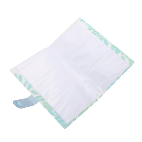 Veemoon Nagelsticker Aufbewahrungsbuch mit Klarsichtfolie Nagelkunst Organizer Album zum Sortieren und Schützen von Nail Art Decals Tragbares Sticker Display Buch für Salon und Zuhause von Veemoon