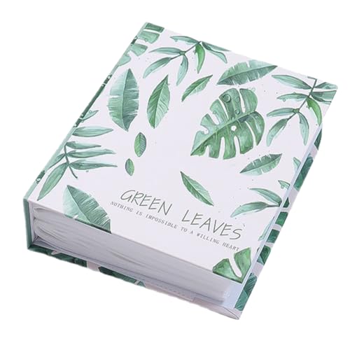 Veemoon Nail Sticker Aufbewahrungsalbum Slots Nagelsticker Organizer Leicht Tragbares Nail Decal Sammelbuch für DIY Nageldesign von Veemoon