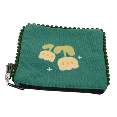 Veemoon Kleiner Geldbeutel Für Frauen Niedlicher Taschen Münzbeutel Mit Reißverschluss Handliches Hardcase Für Münzen Und Kleinigkeiten Lebhaftem Grün Für Alltag Und von Veemoon